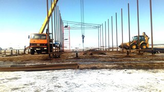 Аренда экскаватора погрузчика с ямобуром в Вольск цена от 1562 руб