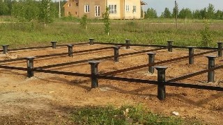 Установка и монтаж - винтовые сваи в Вольске для свайного фундамента дома. Цена от 2083 руб - видео закручивание